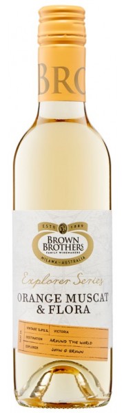 Orange Muscat and Flora Brown Brothers Australia  1/2 bottle